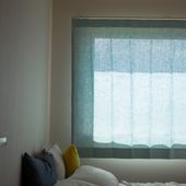 LINEN & BASIC/リネンカーテン W120×H200cm 2枚組