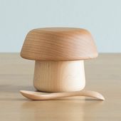 SUNAOLAB./きのこのうつわ＋スプーン