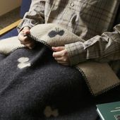 KLIPPAN/ウールミニブランケット CHOUCHO