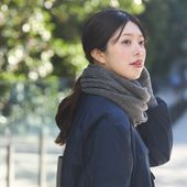 Heart of Mongolia/かたちを作りやすいカシミヤ100％スヌード