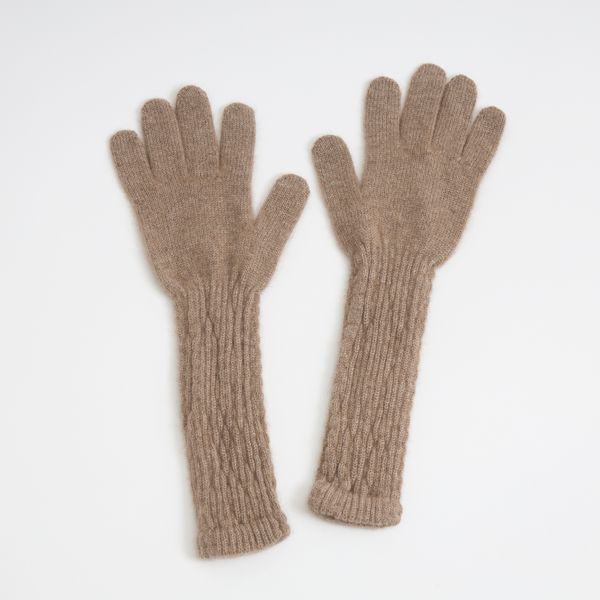 Heart of Mongolia/カシミヤ ロンググローブ -モンゴル産の上質な