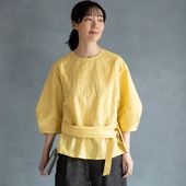Kilka/2WAYシャーリングブラウス