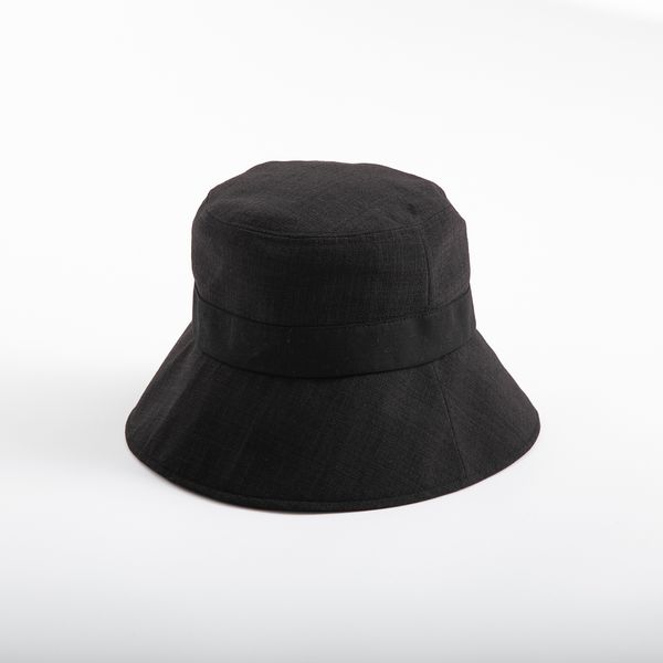 NAMIKI chapelière/後ろスリットバケットハット -髪を結んでいても深く