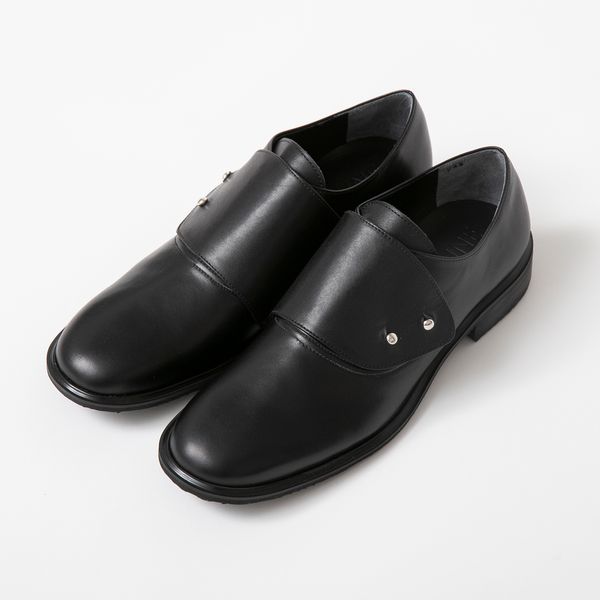 KUTSUNE/ウォータープルーフ モンクストラップシューズ -こう見えて撥