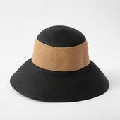 NAMIKI chapelière/ペーパーブレードツートンキャペリン