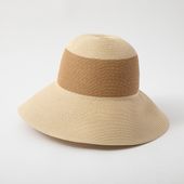 NAMIKI chapelière/ペーパーブレードツートンキャペリン