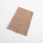 el alto/カシミヤ100%畦スヌード