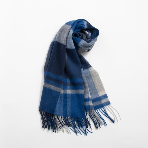 northpeace farm/カシミヤチェックストール -自社で一貫！カシミヤの