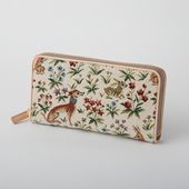 Coquette/ゴブラン　ラウンドファスナー　長財布