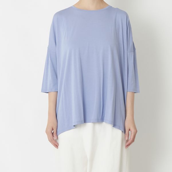 プラージュ リアム Tシャツ カットソー 長袖 ドロップショルダー F 紺 白 長袖ドロップショルダー［ネイビー］：セントジェームス
