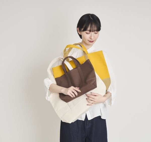 受注会限定】みつばちトート/みつばちトート Mサイズ短め -実用性が